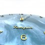 Часы в стиле Resin Art Морской бриз 30см 