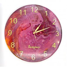 Часы в стиле Resin Art Танзанит 40 см 