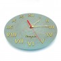 Часы настенные песчаный аквамарин  30см