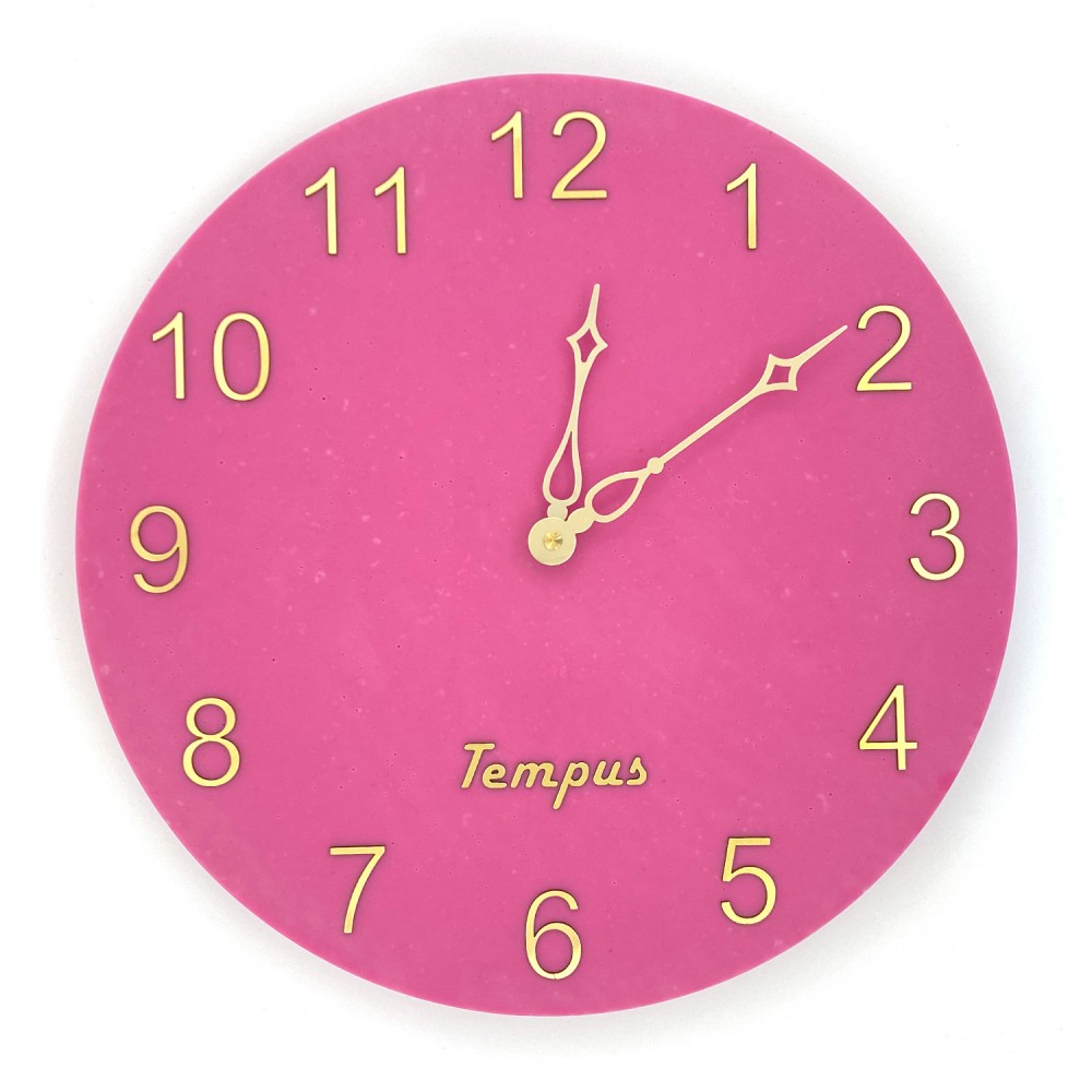  11  Часы настенные персидский розовый 30см